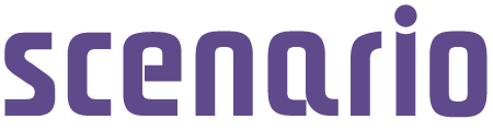 Logo Scenario barevné